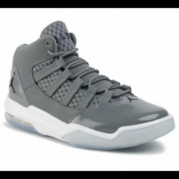 Nike Air Jordan Max Aura Cool Grey Black Basketball AQ9084 010 Men's Sizes - Picture 9 of 10